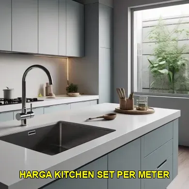 Mengetahui harga jasa pembuatan kitchen set per meter